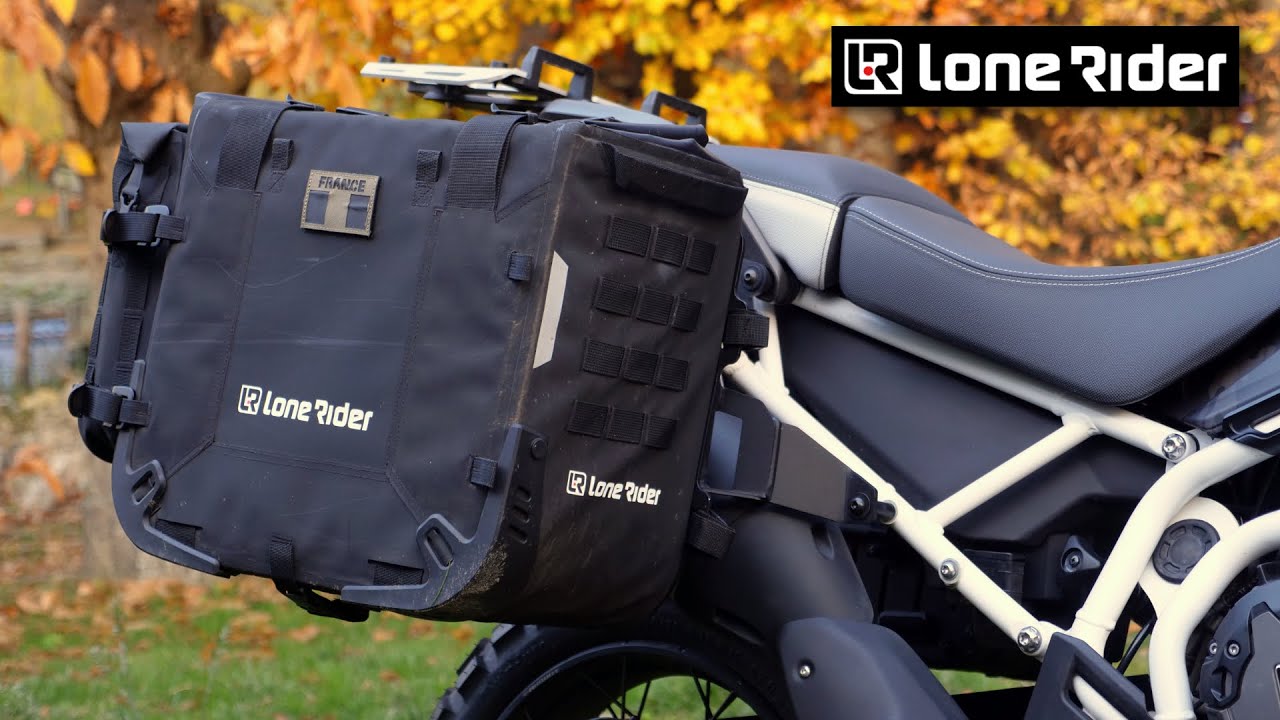 Test des valises semi-rigides Lone Rider MotoBags : Mon avis sur ces sacs pas comme les autres