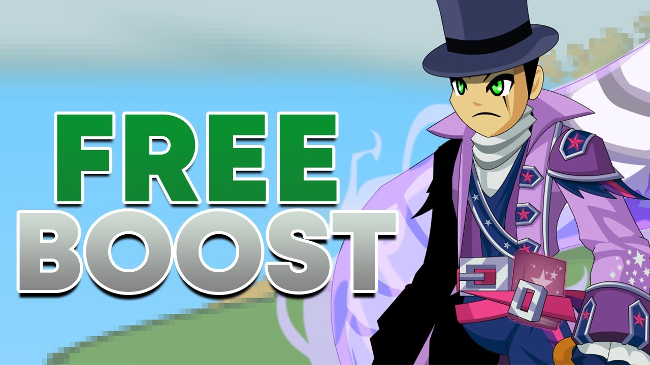 =AQW=How to Get Free Boost (ClassPoints,Gold,Reputation) AQWorlds