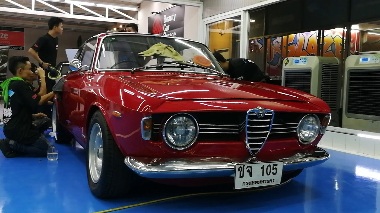 Jglaze 3m crystalline | full detailing on Alfa 105 1600 GTV veloce