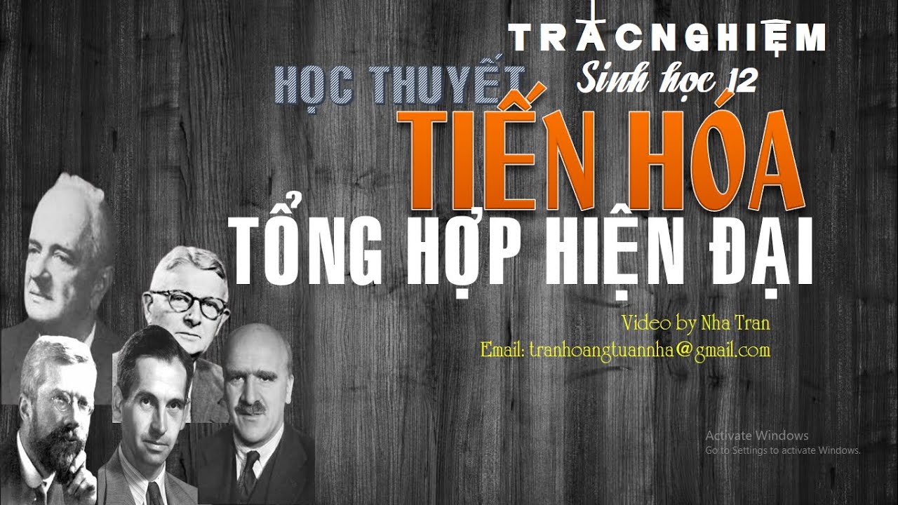 HỌC THUYẾT TIẾN HÓA TỔNG HỢP HIỆN ĐẠI | TRẮC NGHIỆM SINH HỌC 12