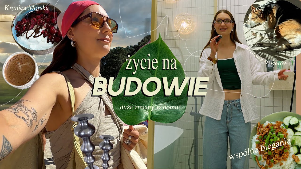 BUDOWLANY VLOG🌊 // update budowlany / wchodzą nowe ekipy / Sonia🐶 / dilowanie z niepokojem / ogród🪴
