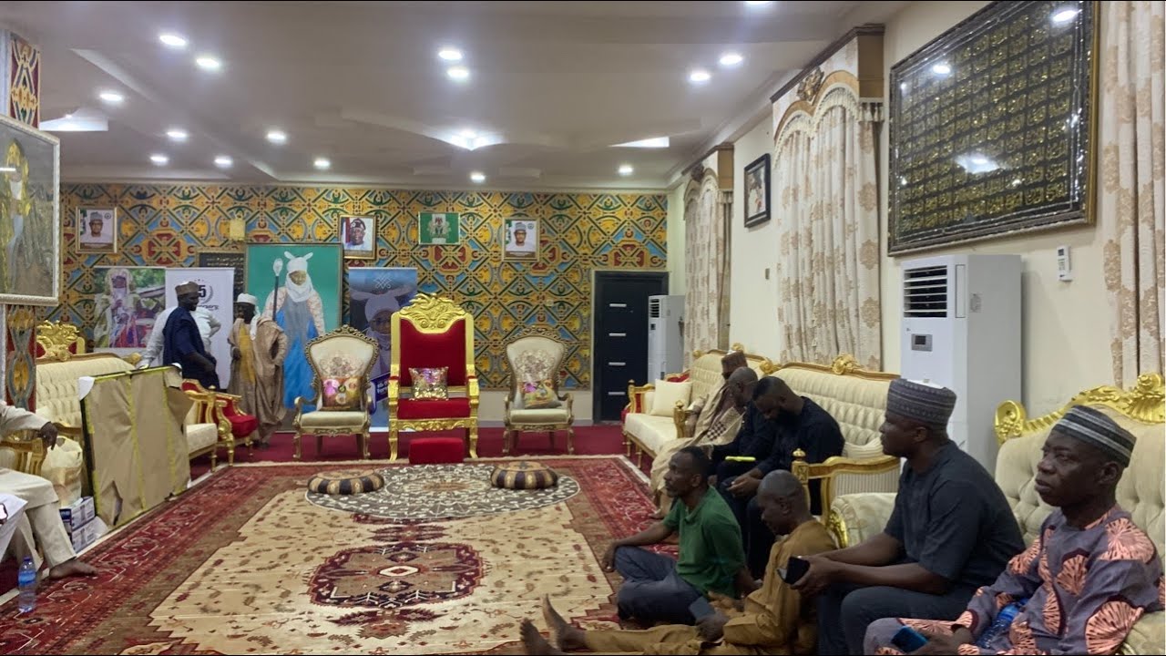 Alhaji Umar Faruk (Emir of Daura) Palace at Daura Emirate Council Katsina State
