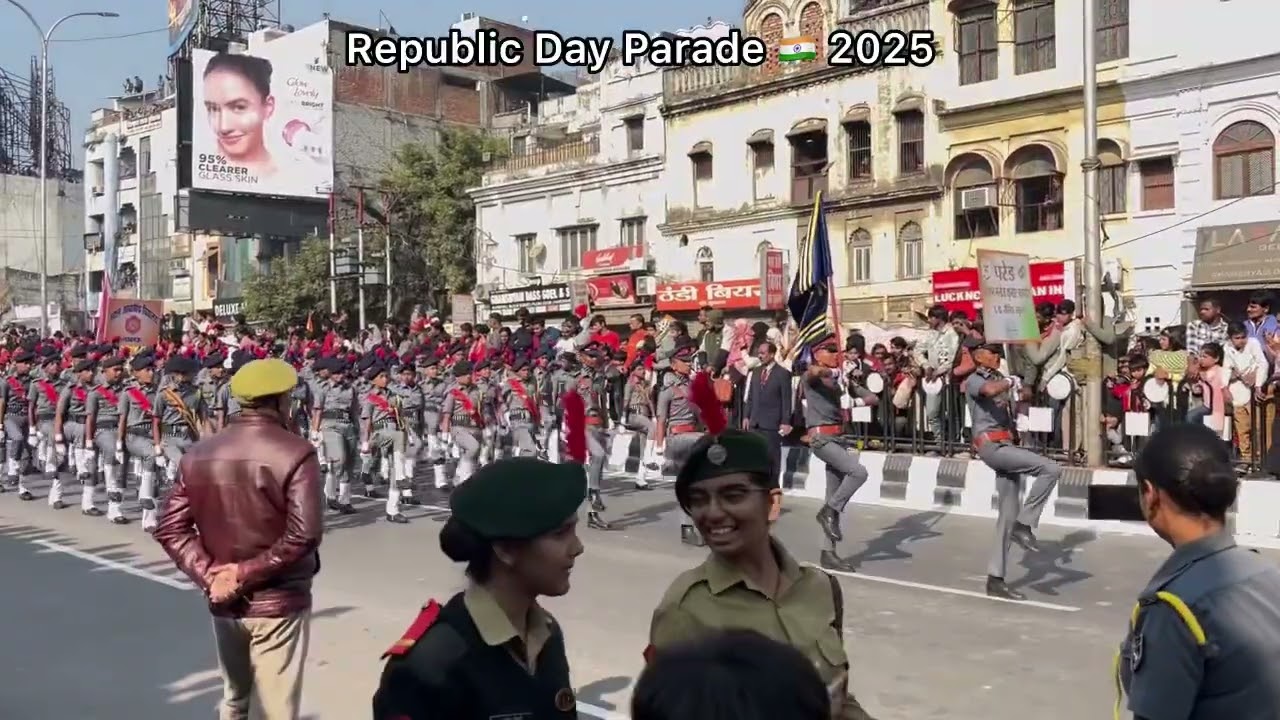 26/01/25 Republic Day Parade Lucknow 🇮🇳🪖🎖️