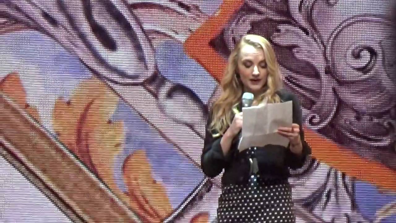 Evanna Lynch Announcing New Wizarding Schools