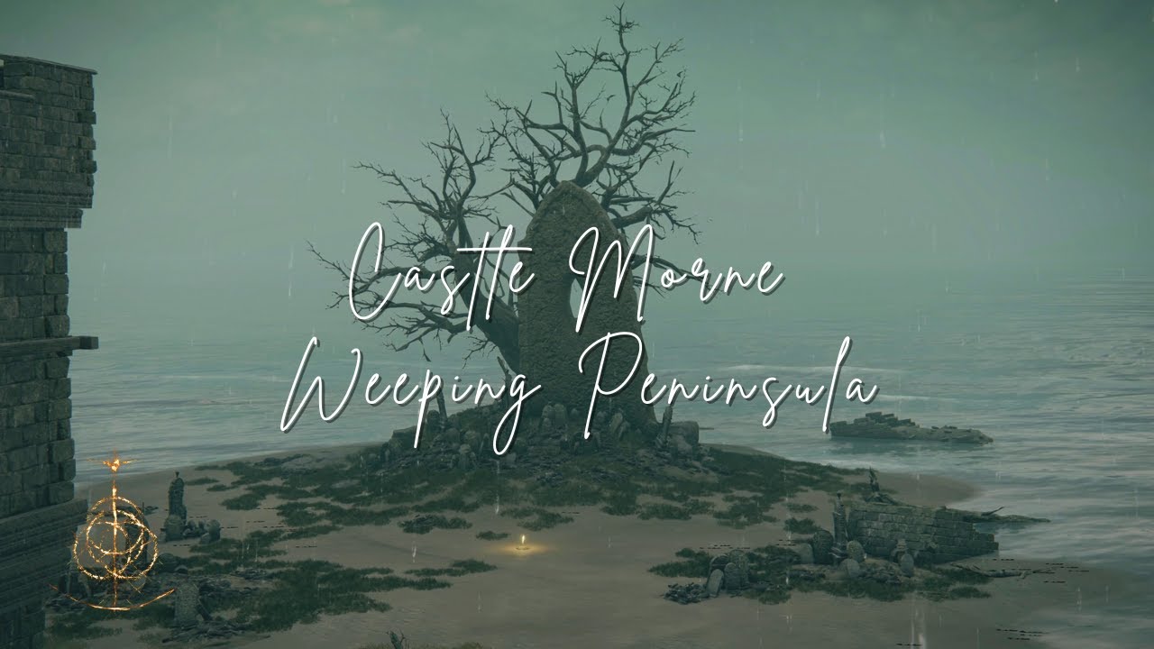 Elden Ring • Castle Morne (Weeping Peninsula) + Ambience 🎵