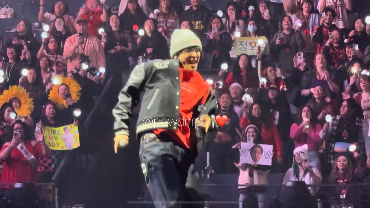250331 - SOUNDCHECK : Outro : Ego - jhope - HOTS TOUR Oakland D1 - 4K 직캠 FANCAM