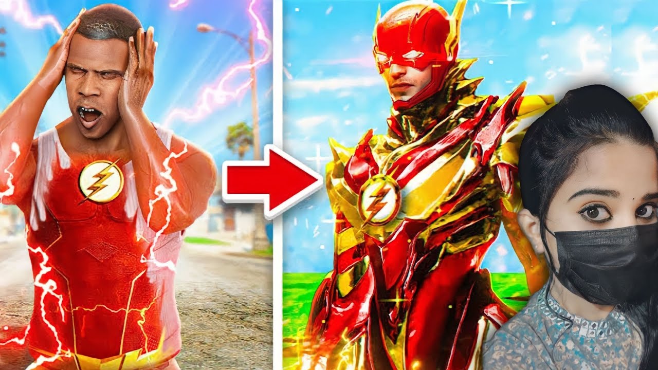 FRANKLIN Becomes a GOD FLASH - GTA5 #48