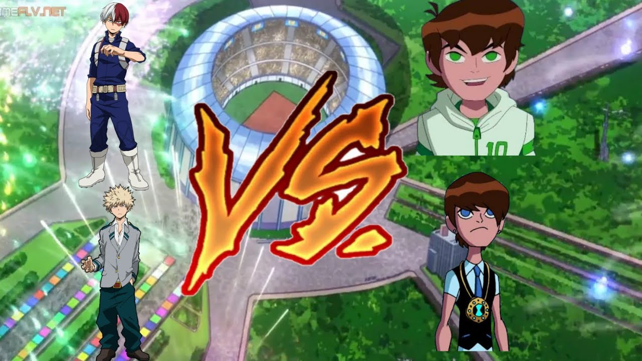 ¿QHPS, Ben 10 y Ben 23 iban al universo de Boku no Hero? Cap: 2