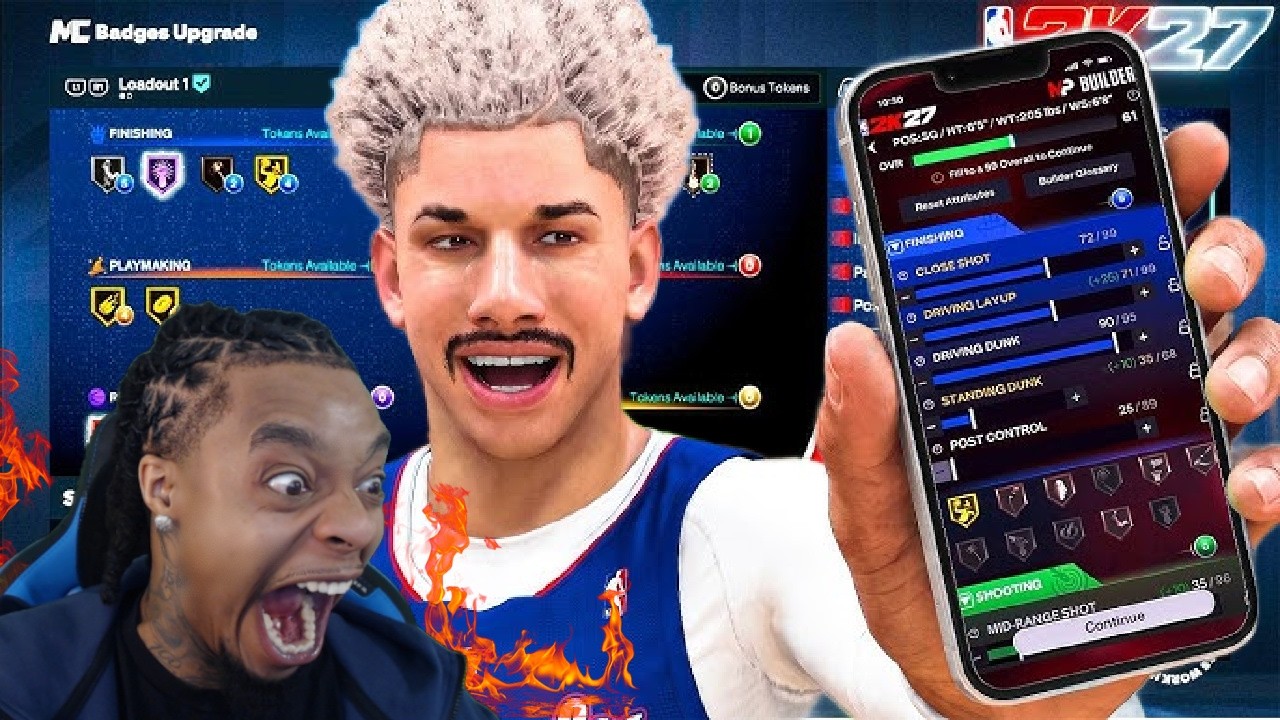 FlightReacts To NBA 2K27 MYPLAYER BUILDER COMPLETE BREAKDOWN + Raw PARK Gameplay!