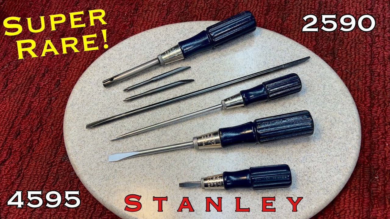 Super-Rare Stanley-Yankee Screwdrivers from Big Vic!