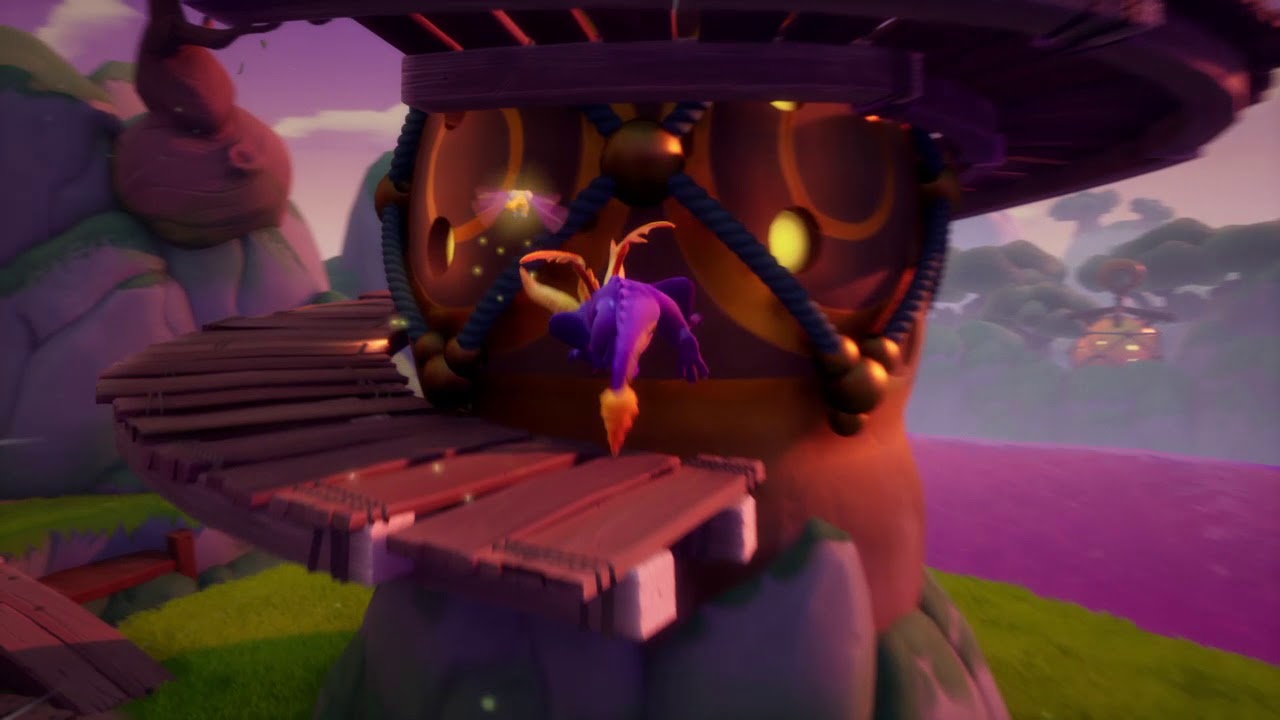 Spyro 2 Reignited Trilogy Corsa pazza con il Lupo