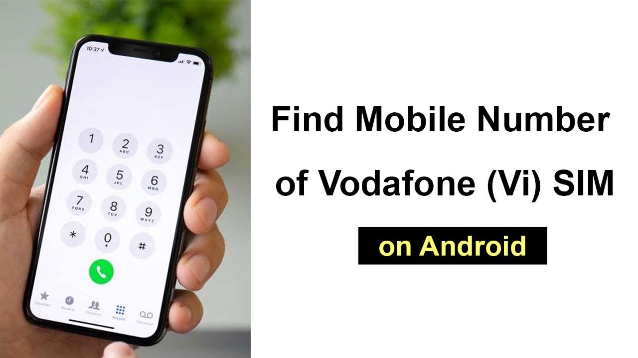How to Find Mobile Number of Vodafone (Vi) SIM Card?