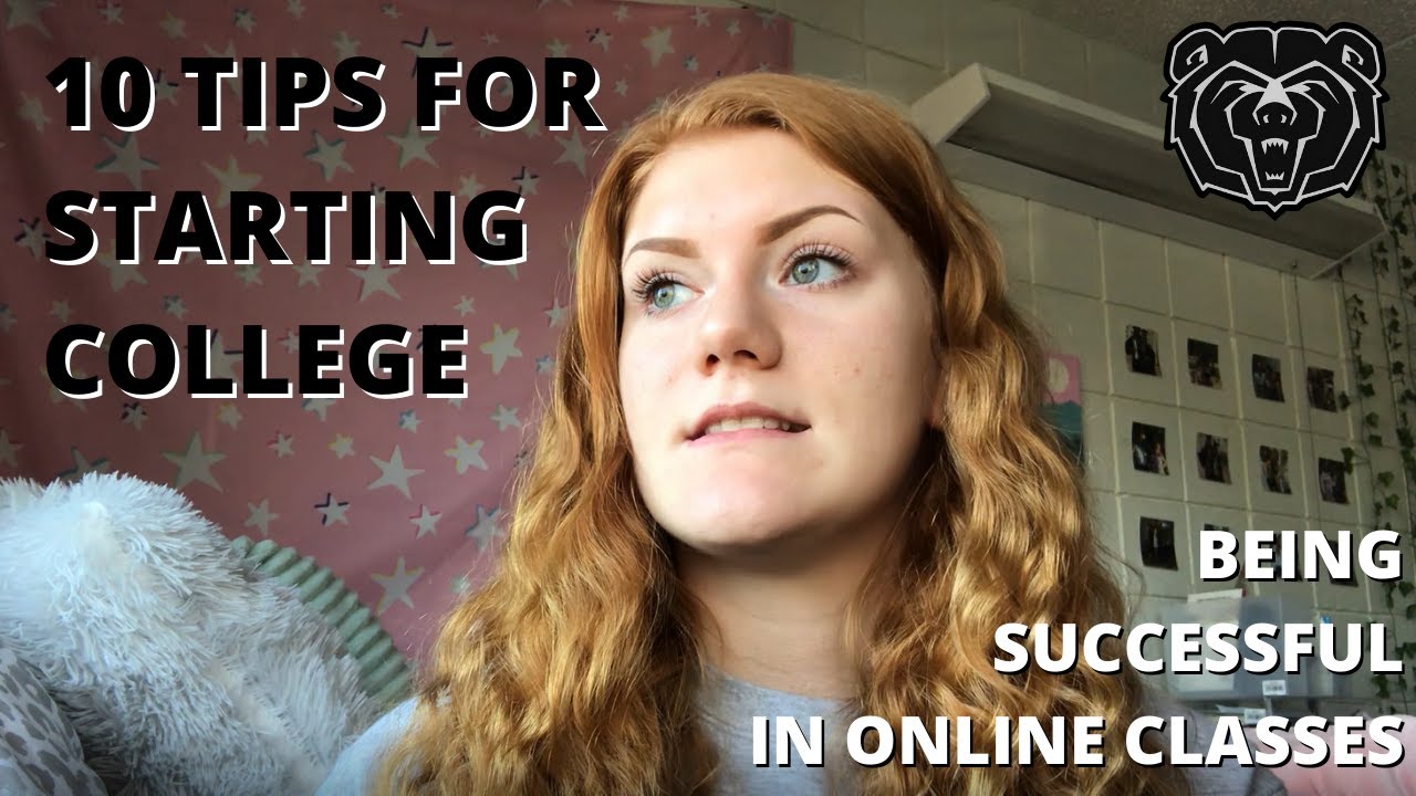 10 TIPS FOR STARTING COLLEGE | online classes (freshman 2020) Missouri State University