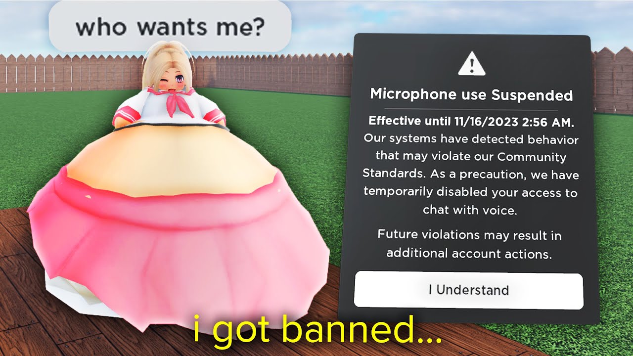this avatar got me banned on roblox…