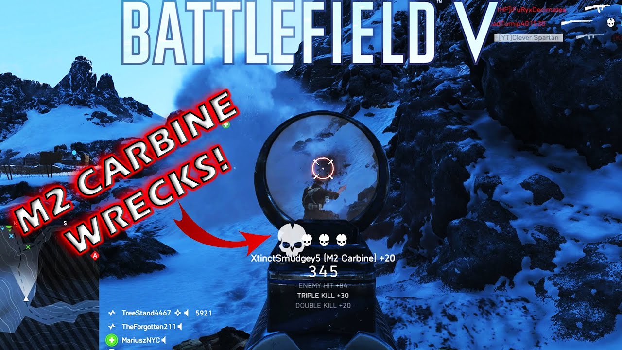 M2 Carbine Dominates - Battlefield 5