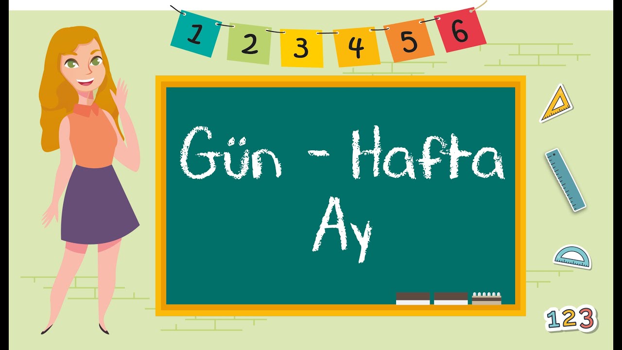 1. Sınıf - Gün, Hafta, Ay