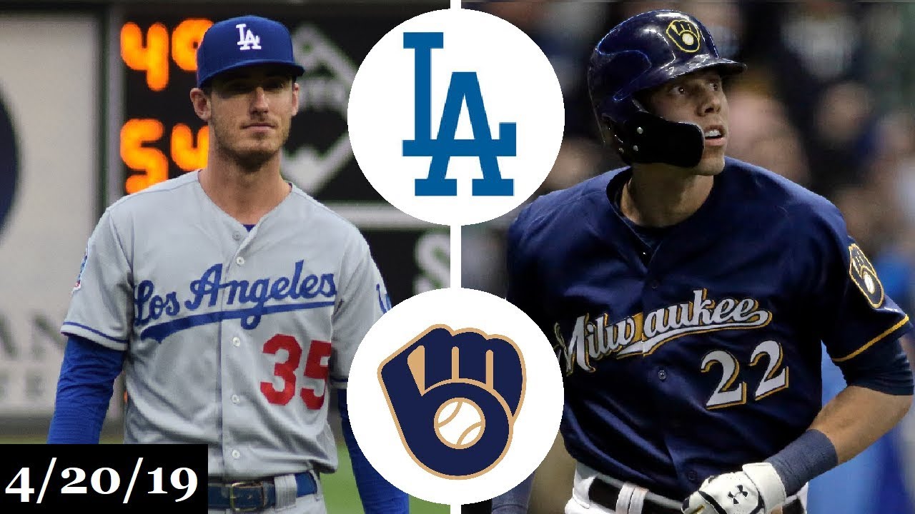 Los Angeles Dodgers vs Milwaukee Brewers Highlights | April 20, 2019
