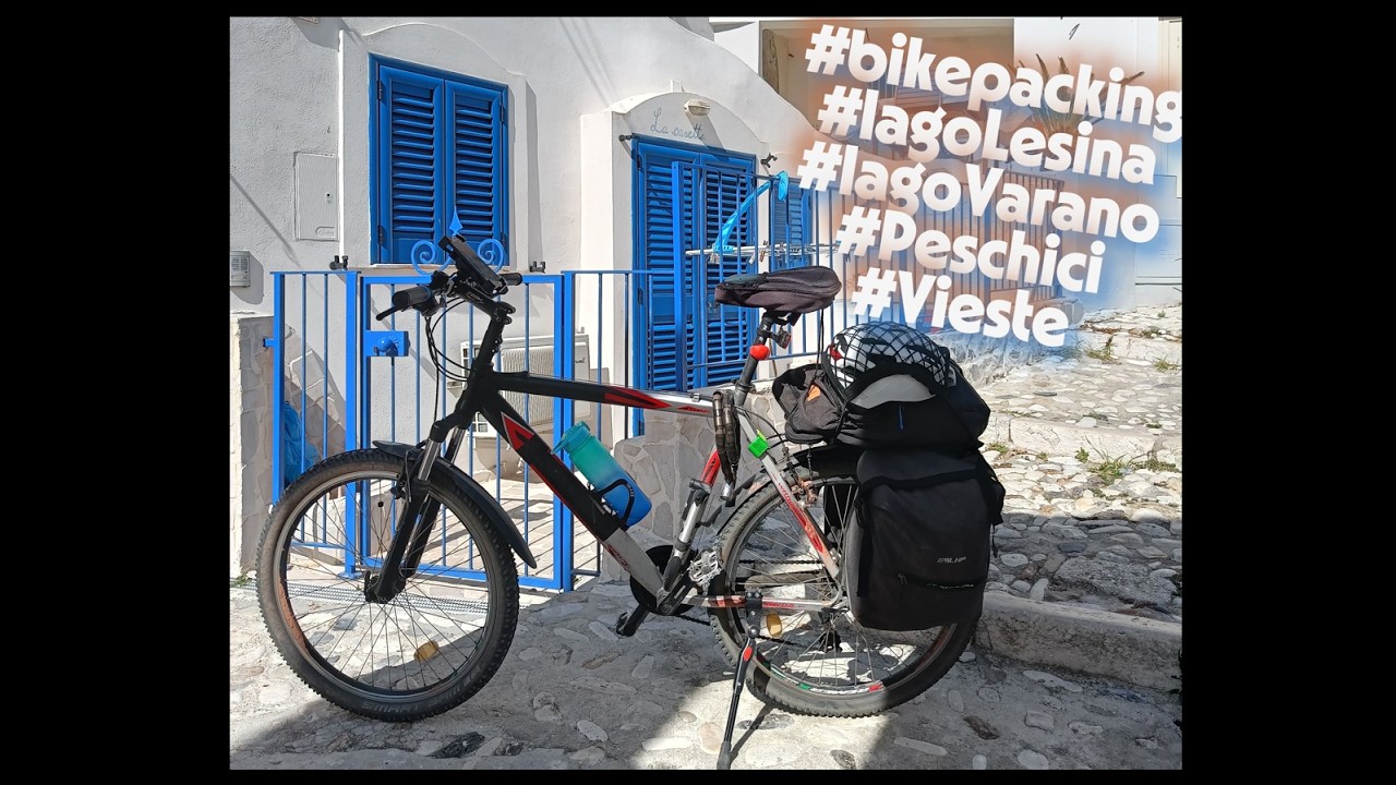 MyLongTrip2025 #22: Marina di Chieuti - Vieste #bikepacking #lagoLesina #lagoVarano #Peschici