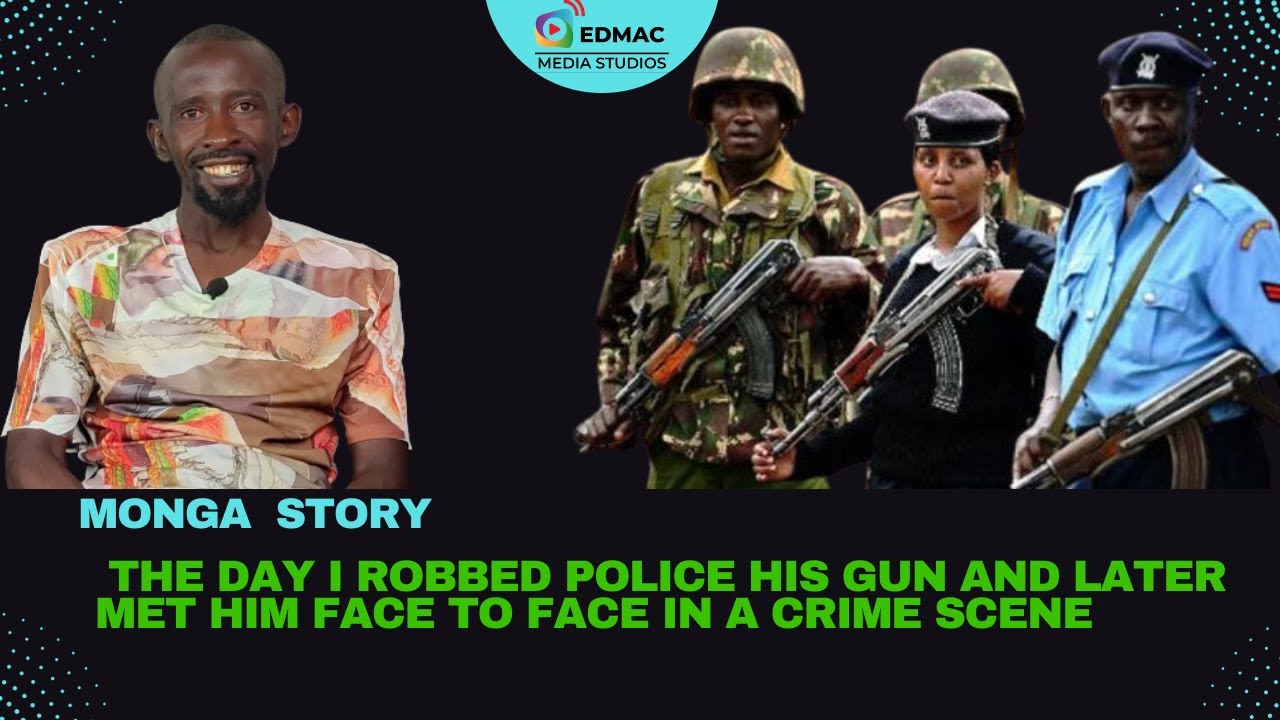 The day I robbed Police his Gun and Met Him Face to Face in a Crime Scene