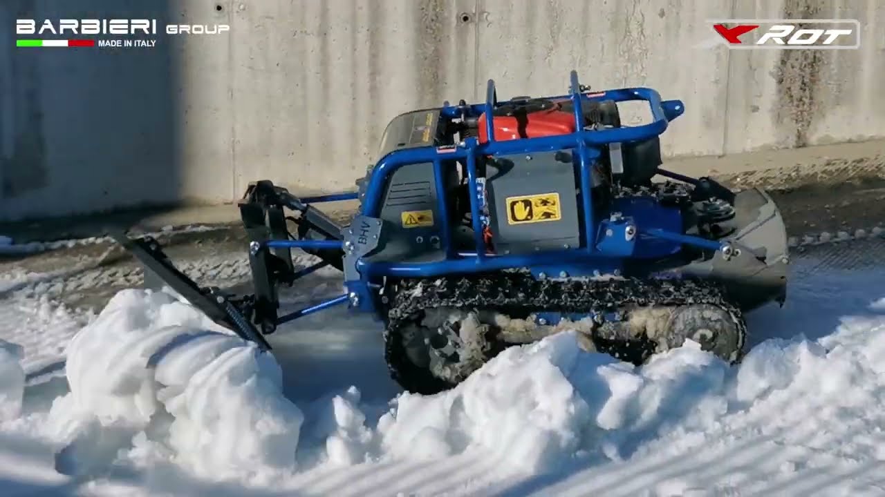 Snow Blade on XROT Winter accessory