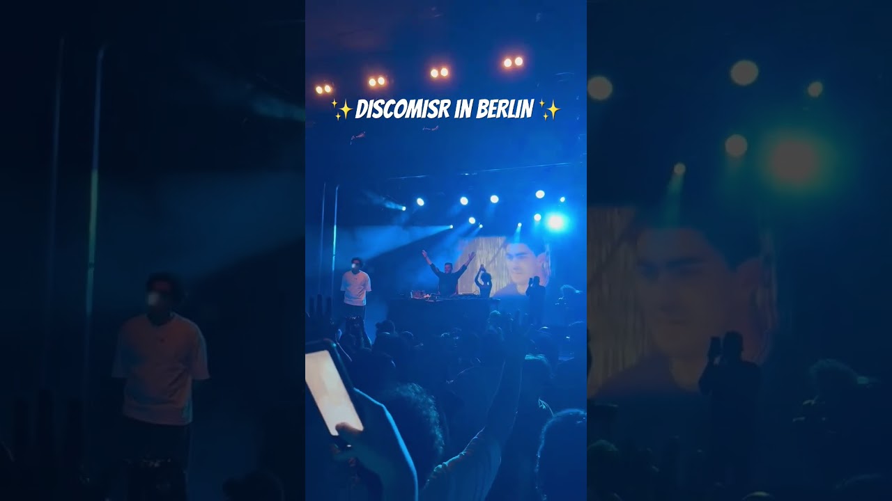 @DiscoMisr  in Berlin ✨ #berlin #concert #discomisr #egypt #trending #music #nostalgia #columbia