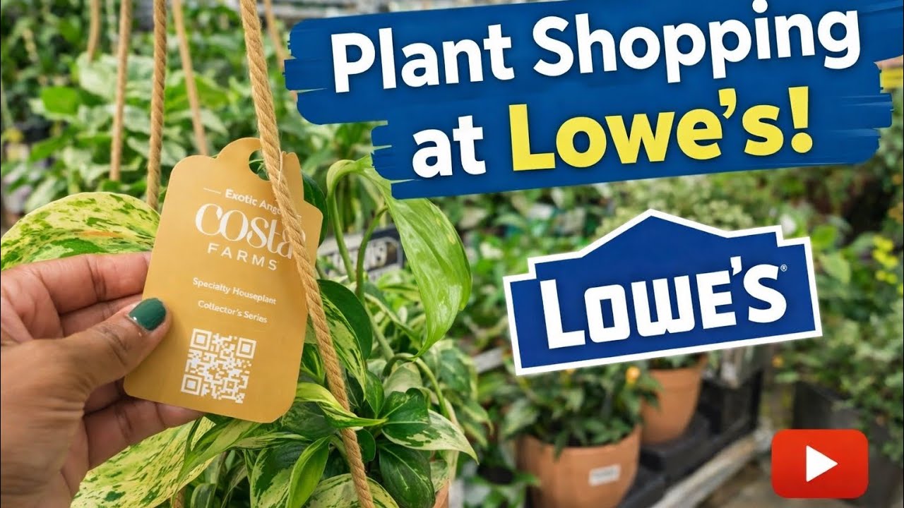 Поиск растений в магазине Lowe’s