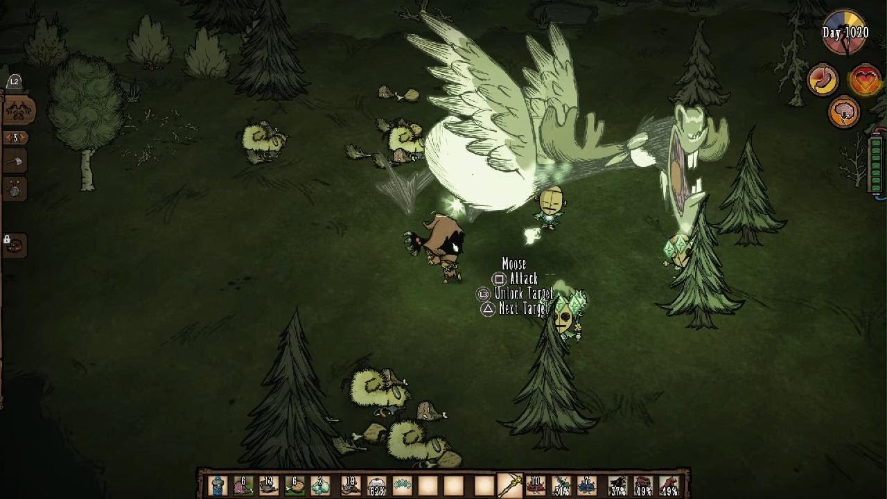Don't Starve Together: Easiest Moose Goose fight