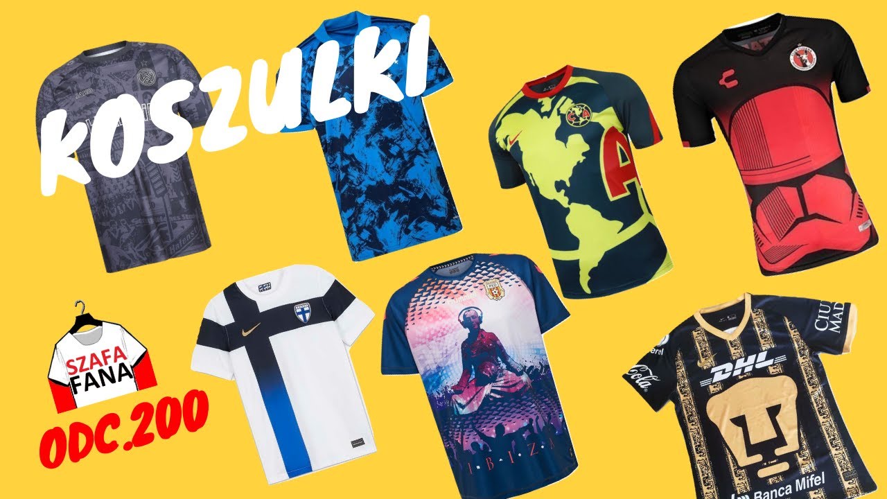 Najładniejsze koszulki piłkarskie Szafa Fana odc. 200