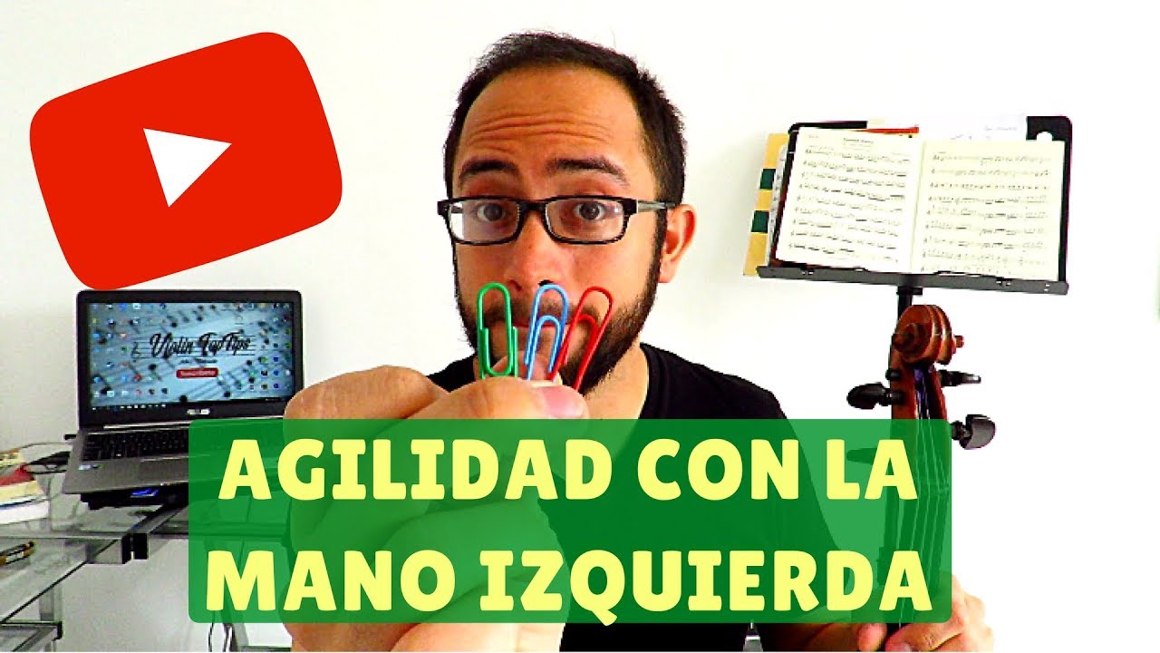 Como agilizar dedos de la mano izquierda en el violín!