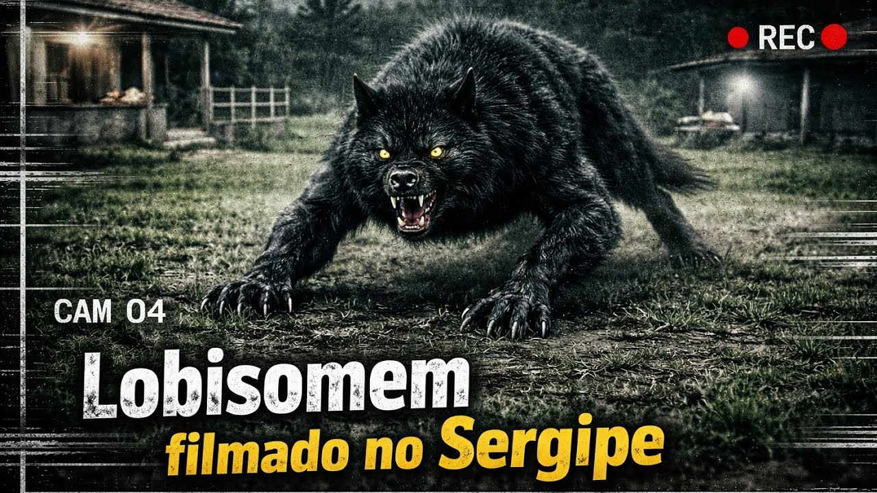 Lobisomem filmado no Sergipe. 