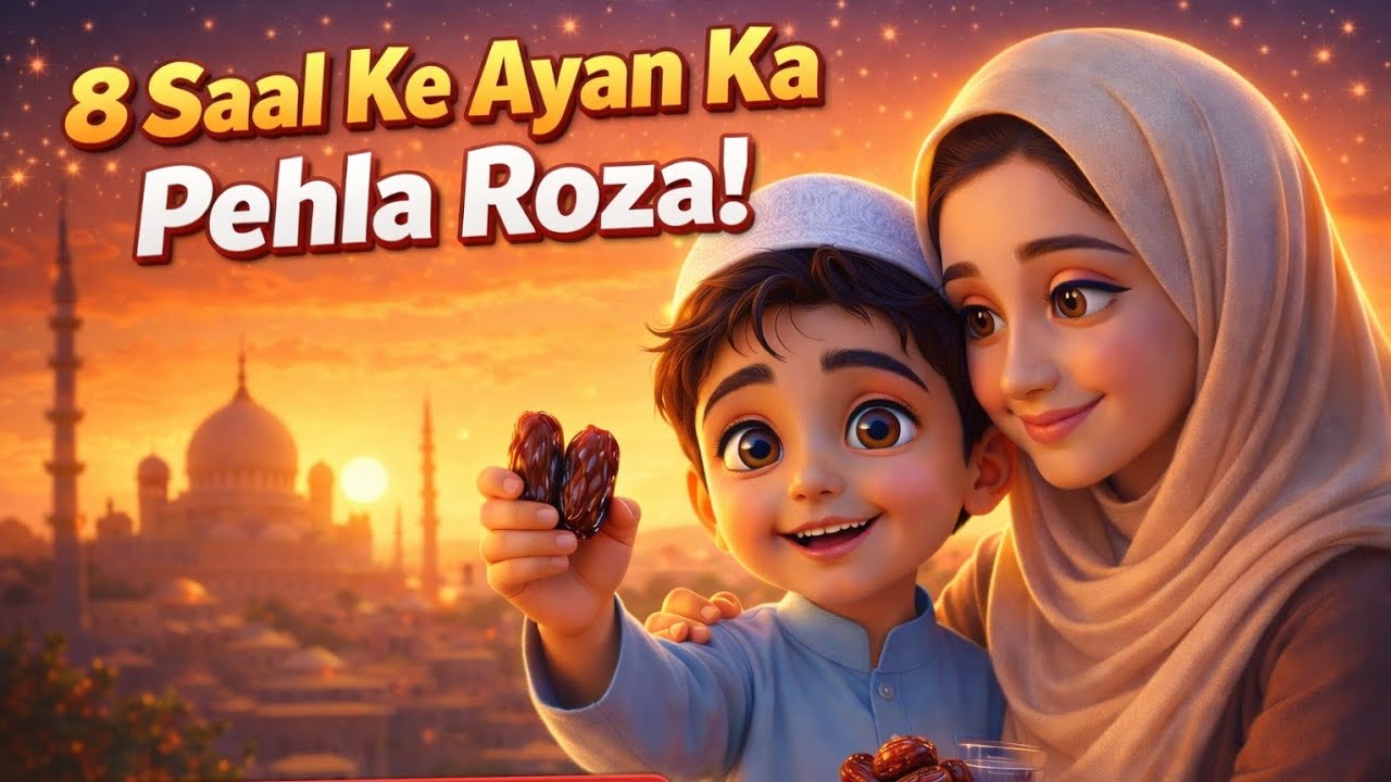 8 sal ke Ayan Ka Pehla Roza ❤️ | Emotional Ramadan urdu stori💕noniya urdu stories#viralvideo 
