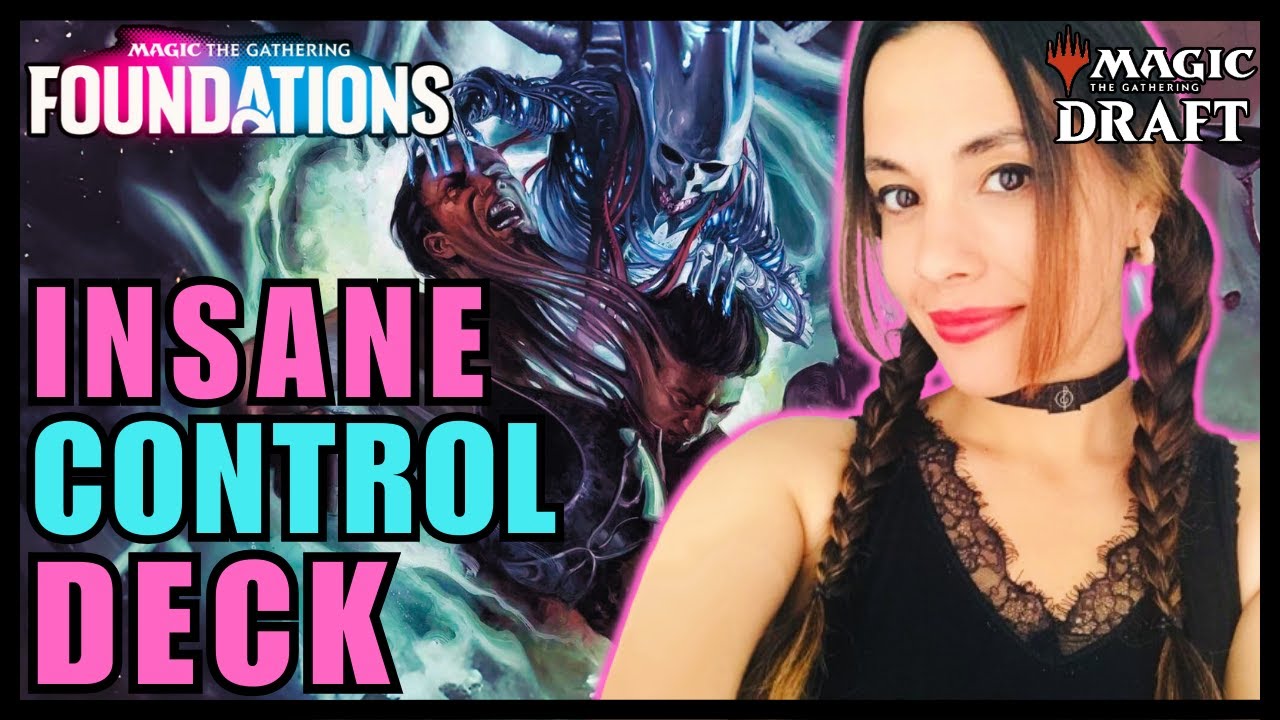 ALL THE GREAT CONTROL CARDS IN ONE DRAFT DECK | FOUNDATIONS | MTG PREMIER DRAFT