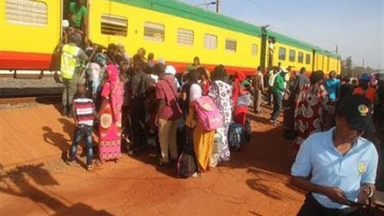 Train Thies Touba, Départ du Train de Thiès pour le Grand Magal de Touba