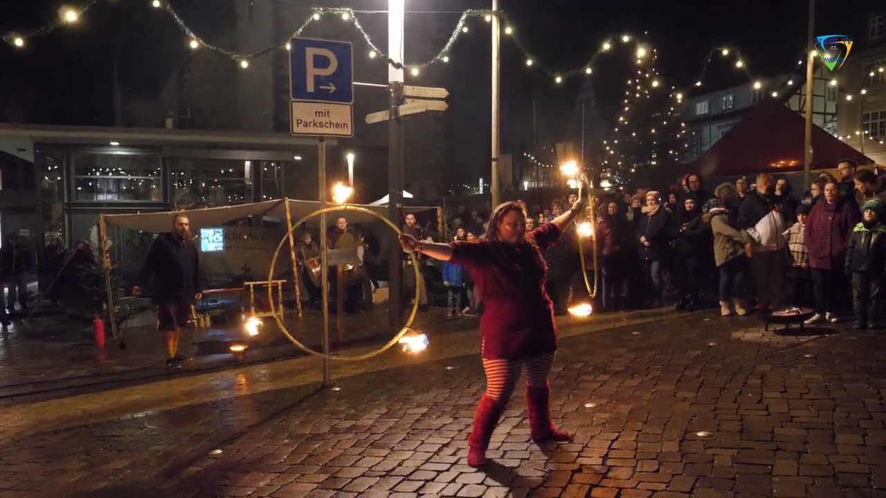 Circles of Mystery Feuershow in Warburg