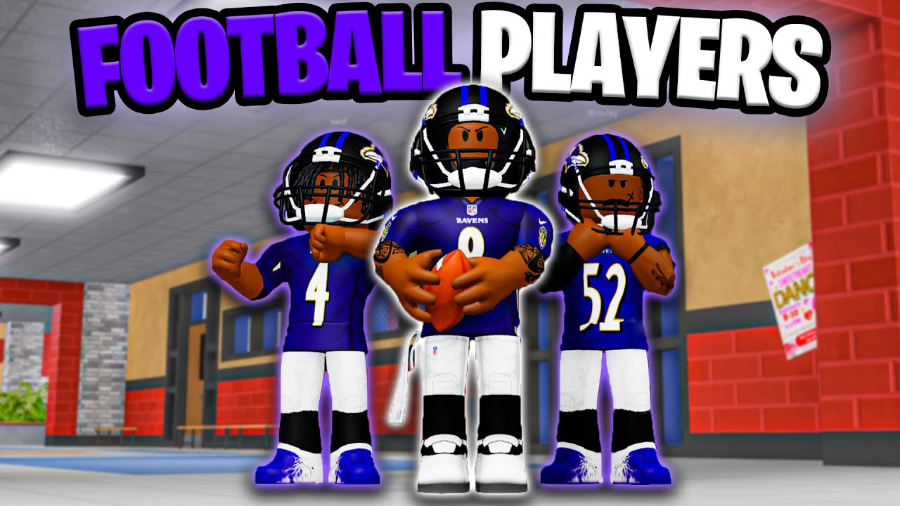 Trolling as a FOOTBALL PLAYER In Roblox Fight in A School