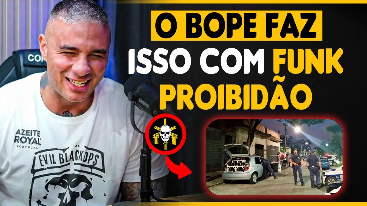 O BOPE PASSOU E COLOCARAM PROIBIDÃO NO CARRO | SGT BRITTO - CAVEIRA BOPE RJ | CopCast