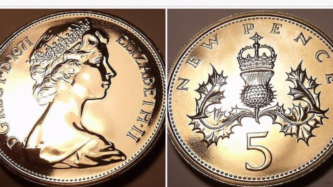1971 5 New Pence Coin Worth?
