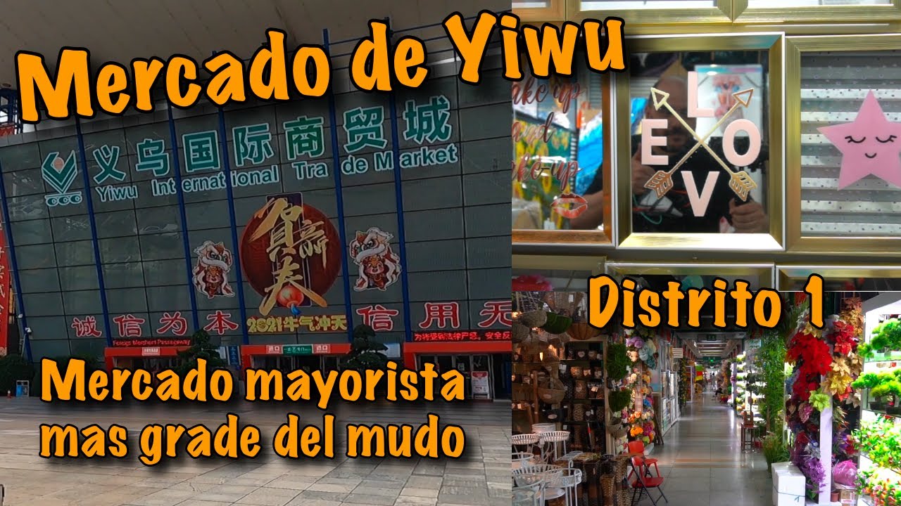Yiwu! Mercado mayorista mas grande del mundo!! Distrito 1 # Futian Market @ China