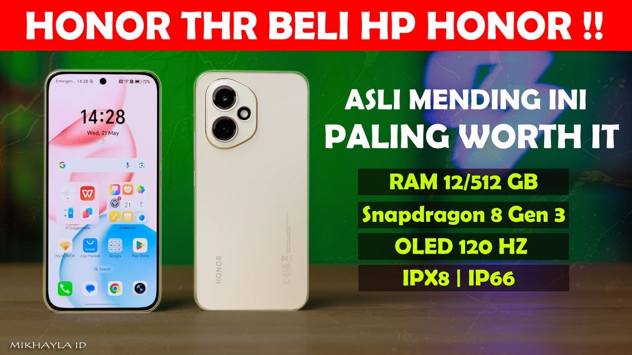 THR BUAT BELI HP INI AJA‼️ RAM 12/512 GB, 6600 MAH - HP HONOR TERBARU DI TAHUN 2026