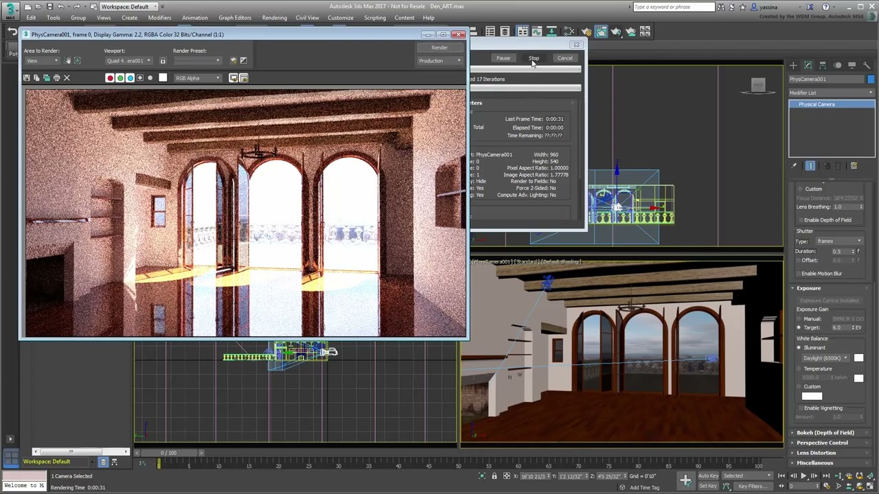 3ds Max Lighting and Rendering  Exploring the ART Renderer in 3ds Max
