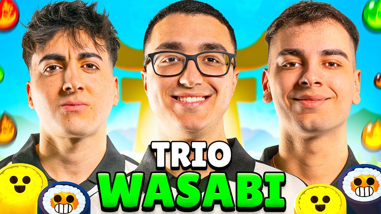 GUILLEVGX, IKAOSS Y TREBOR JUEGAN EL NUEVO MODO WASABI | Heretics Brawl
