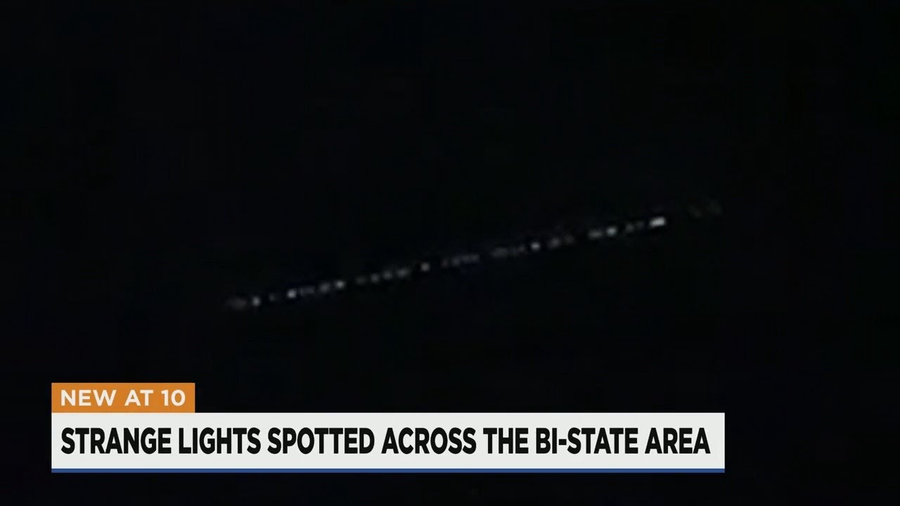 Those lights you saw in the sky Friday night were not aliens