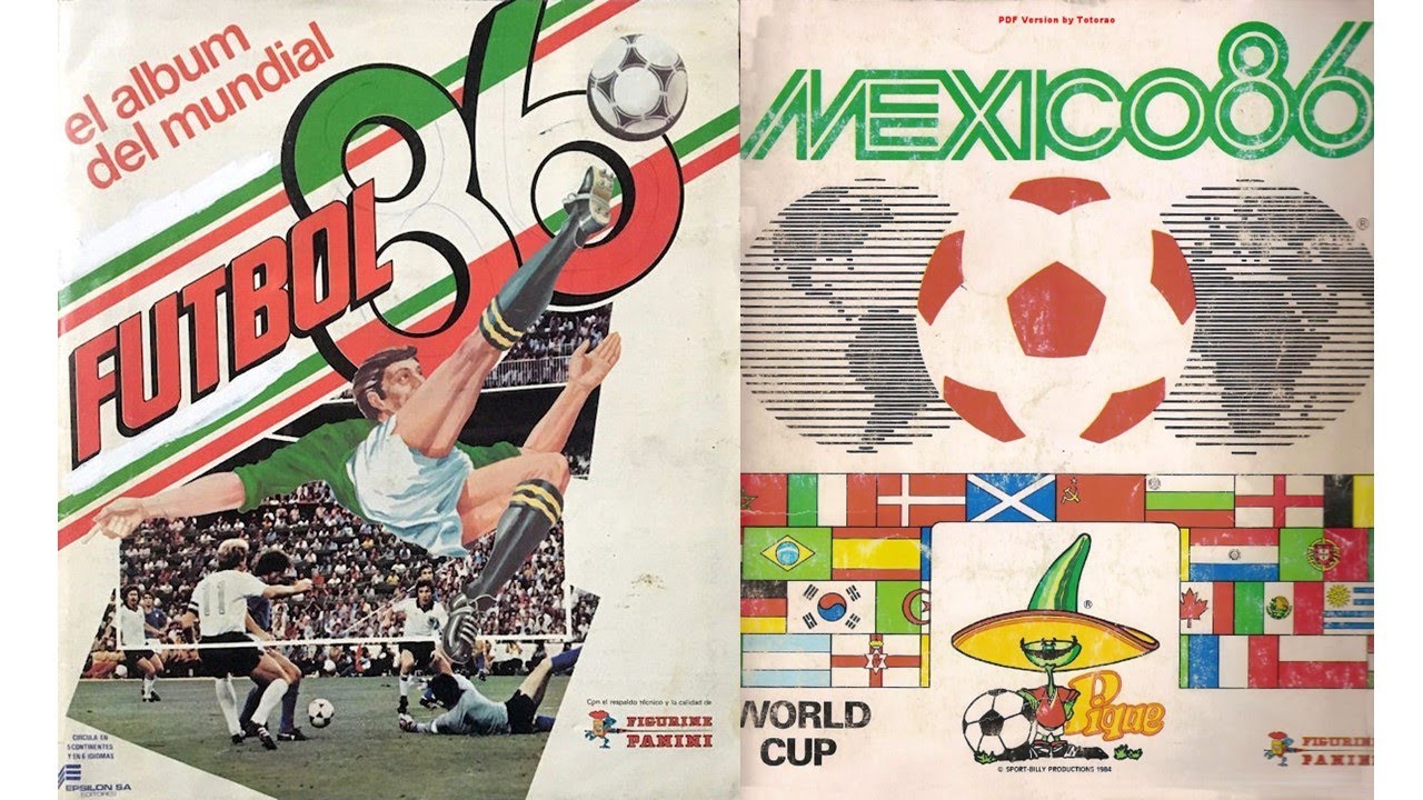 Album Panini Mexico 86