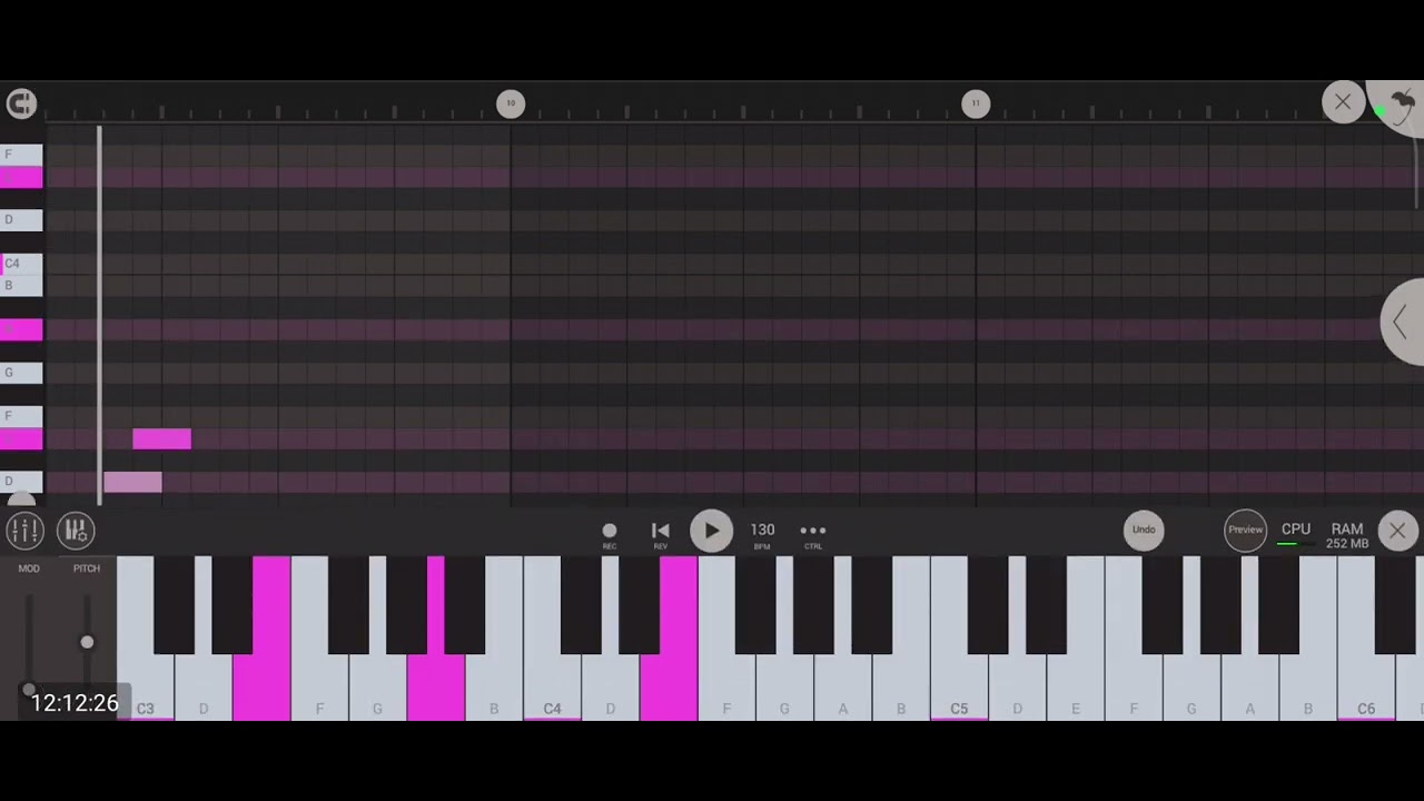 MAKING MUSIC - BEATZ N' SHADEZ  (Unedited Footage) ( Fl Studio Mobile )