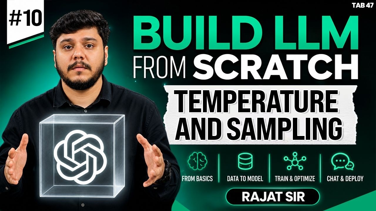 Temperature & Sampling Explained | Why LLMs Give Different Answers | Tab 47