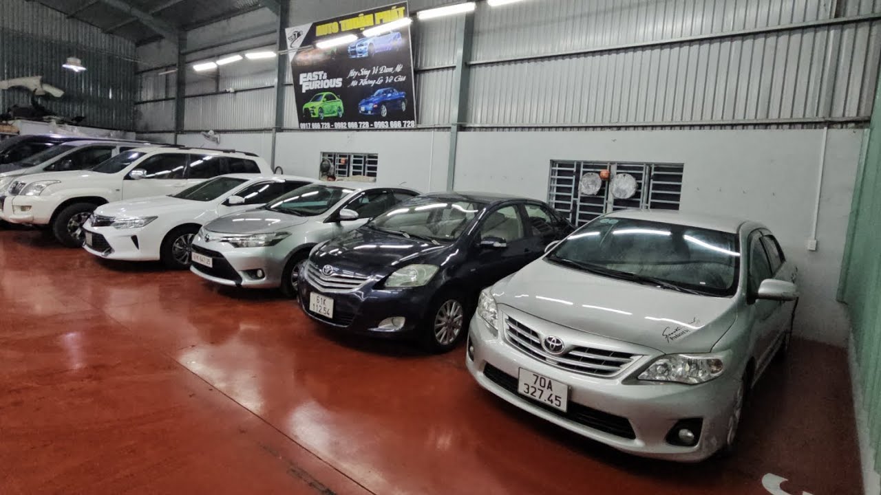 Hàng về tại autothuanphat .corolla altis 2010 230tr vios 2010 2018 at .camry 2012 345tr lh0917666728