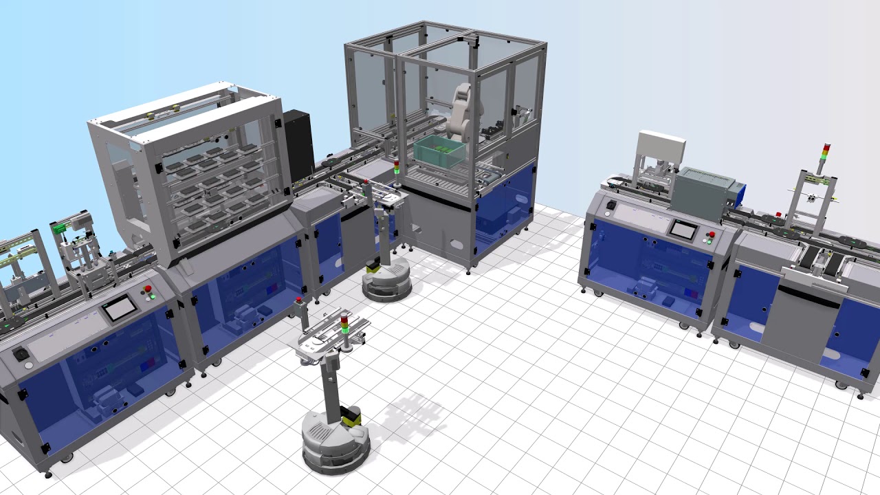 CIROS Simulation of FESTO CP-Factory @NCU-ME Taiwan