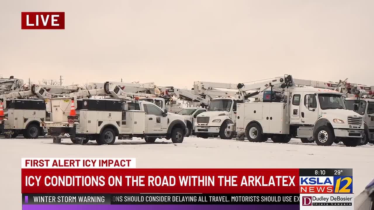 SWEPCO crews collaborate to repair lost power following severe winter weather