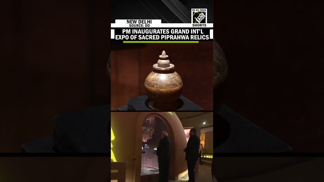 PM Modi inaugurates Grand International Exposition of Sacred Piprahwa relics of Lord Buddha