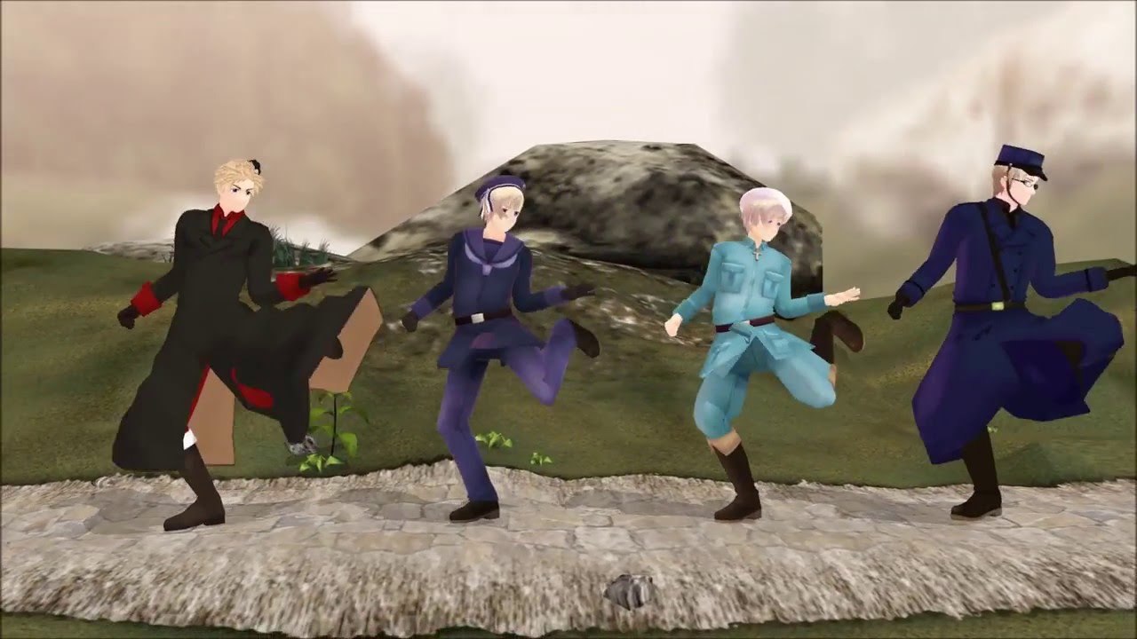 [MMD] Hetalia - With Love from Iceland - Character Song
